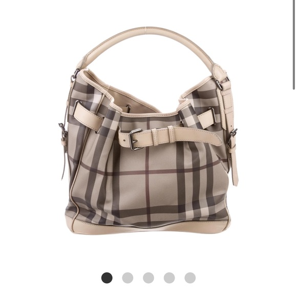 Burberry Handbags - Burberry smoked check Walden handbag hobo tote